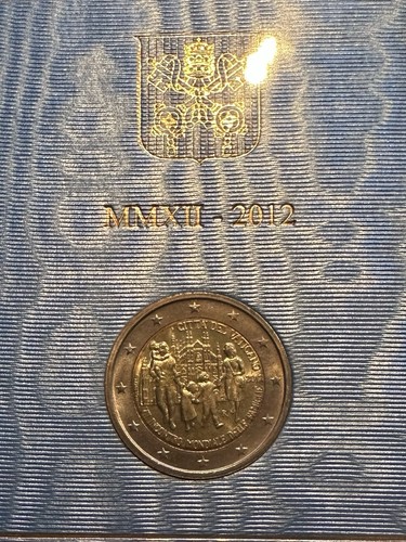 2012 vatican city - city, euro