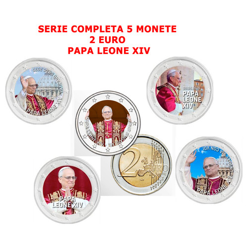 Euro papa leone xiv - euro,