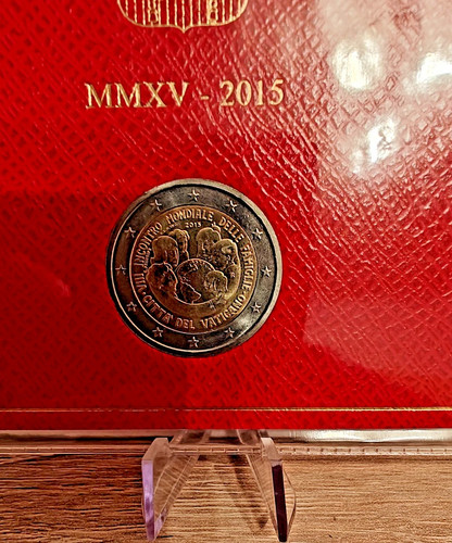 Vatican euro coin 2015 year - euro,