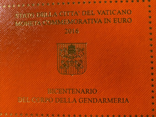 Vatican euro coin 2016 - vatican,