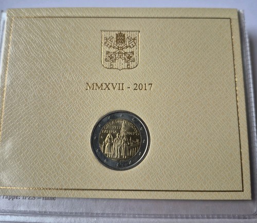 2017 vatican euro - euro, bu