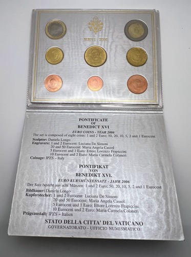 2006 vatican city mint set - city,