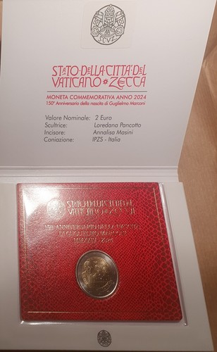 Euro coin vatican - 2, vatican/vatikan