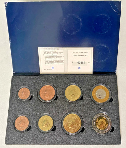 2002 vatican euro coin - euro, trial