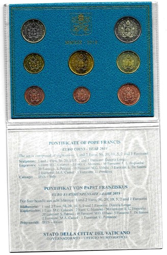 Vatican 2019 euro - euro, coins