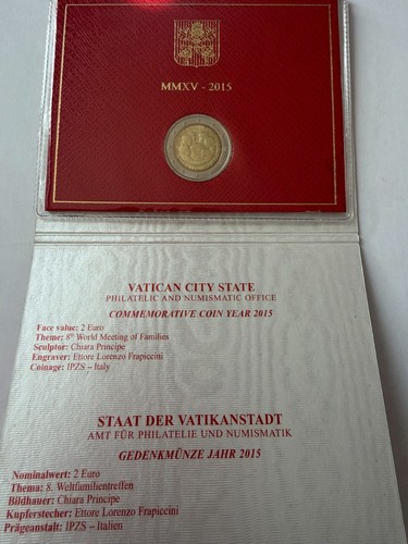 2015 vatican euro - vatican,