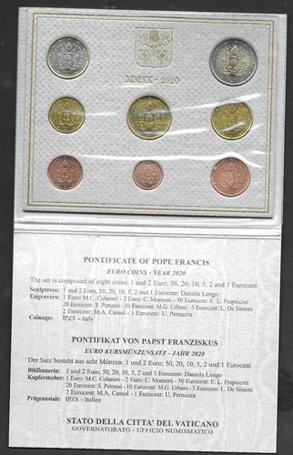 Vatican 2020 euro coin - euro, bu