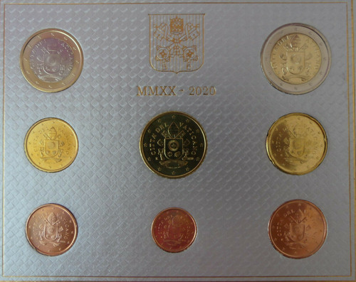 Vatican coin set 2020 folder