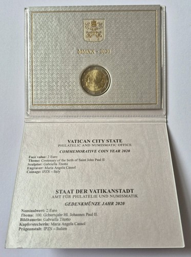 2020 vatican euro bimetallic - 2,