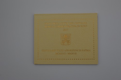 2017 vatican euro fatima - 2017,