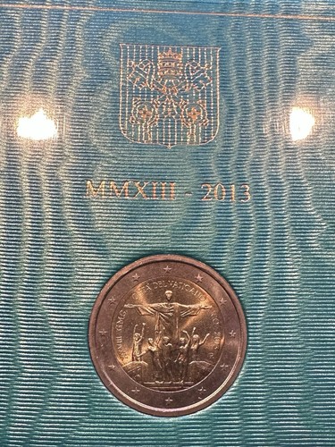 2013 vatican city - 2, euro