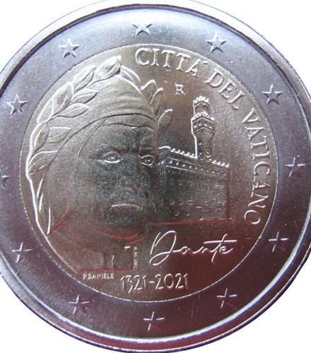 Vatican coin euro - 2€,