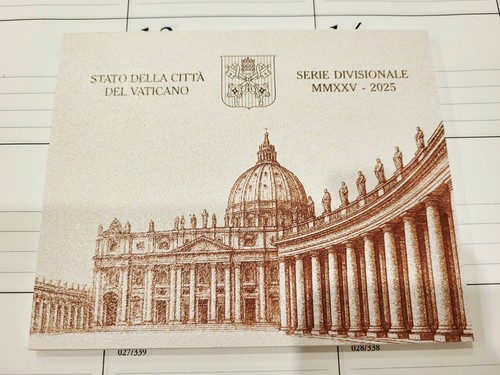 2025 vatican euro coin set - vatican, –